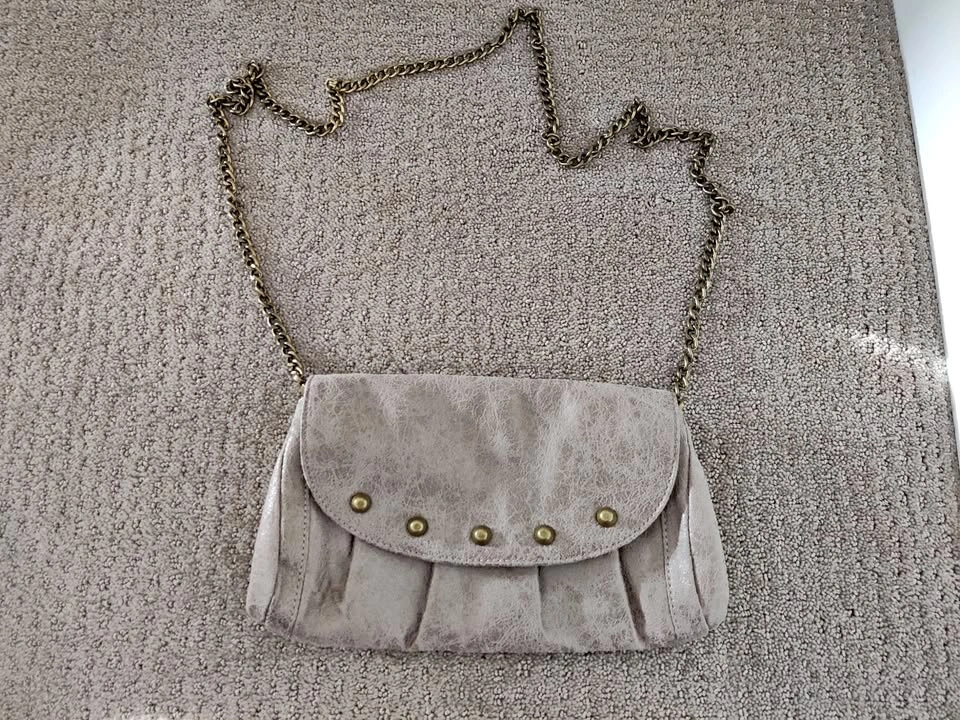 Matt & Nat Grey Vegan Women Shoulder Bag / Hand Purse Clutch