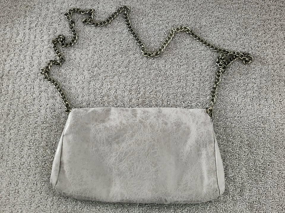 Matt & Nat Grey Vegan Women Shoulder Bag / Hand Purse Clutch - photo 3