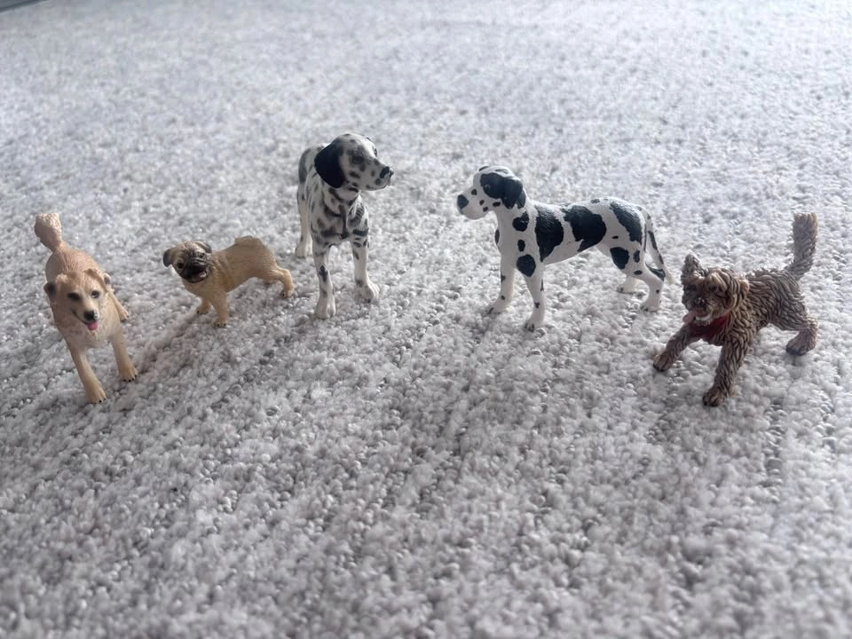 Schleich Collectible Toy Dog Figures. $8 each. Rosenthal - photo 4