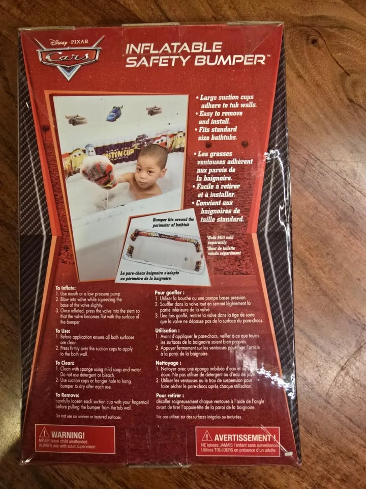 Disney Cars Bathtub Bumpers for Kids – NEW - photo 3
