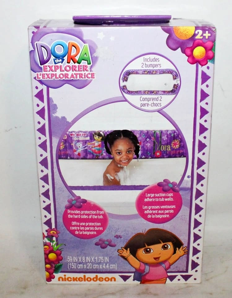 Dora the Explorer Bathtub Bumpers for Kids – NEW