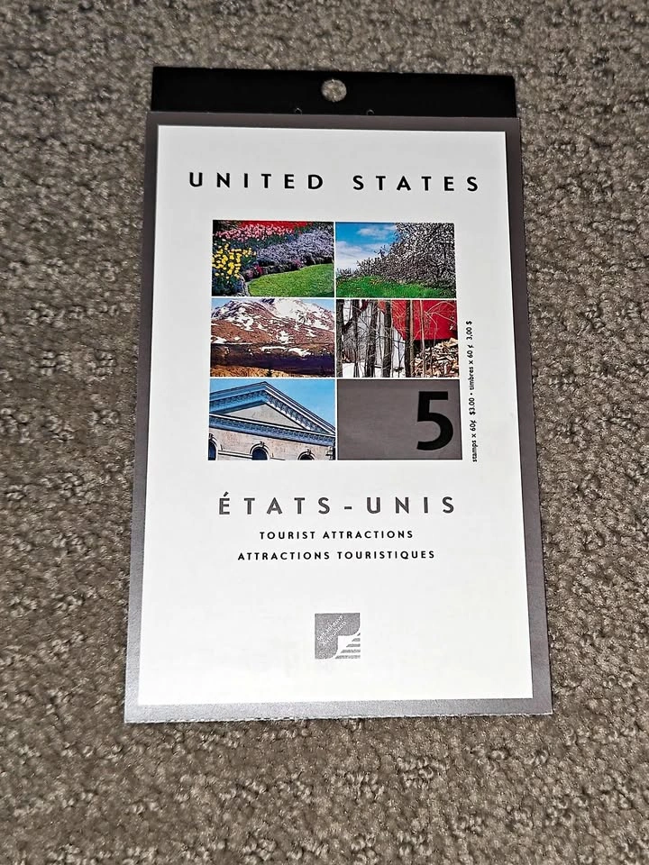 Canada Post Stamps - 2001 Tourist Attractions - US Stamps
