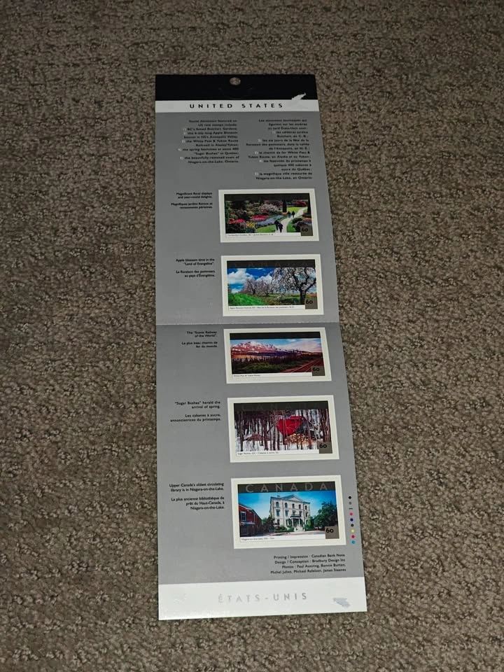 Canada Post Stamps - 2001 Tourist Attractions - US Stamps - photo 2