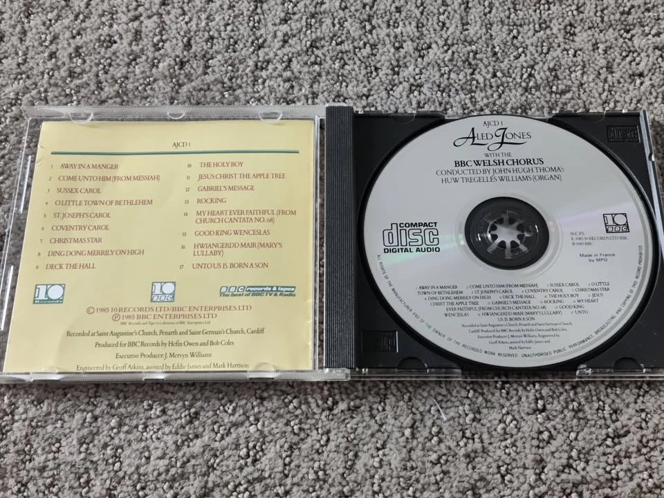 Aled Jones - BBC Welsh Chorus - Christmas Audio Music CD Album - photo 2