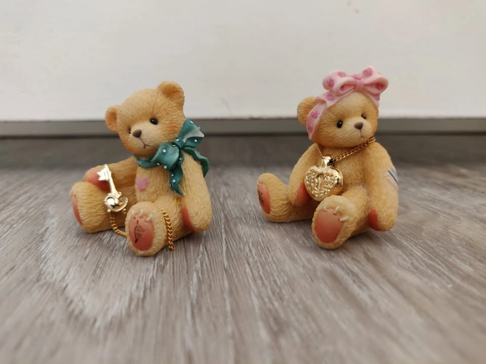 Priscilla Hillman - Key To My Heart Teddy Bear Cherished Teddies - photo 4