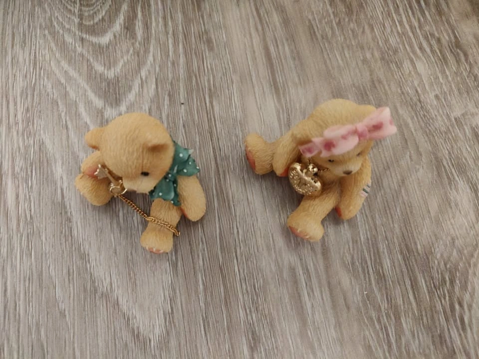 Priscilla Hillman - Key To My Heart Teddy Bear Cherished Teddies - photo 5