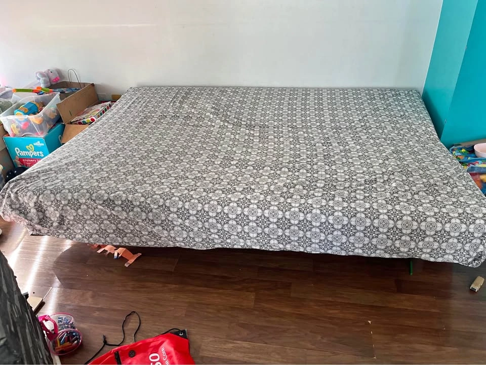IKEA BEDDINGE Sofa Bed / Futon (Full/Double Size) + Mattress & C