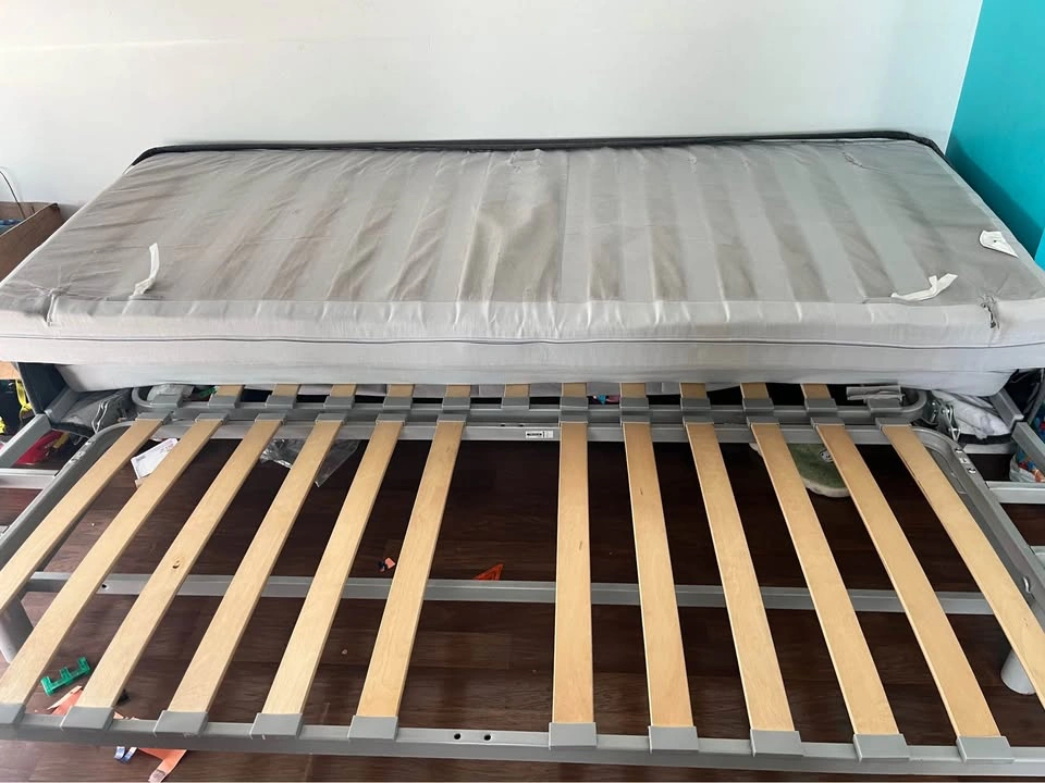 IKEA BEDDINGE Sofa Bed / Futon (Full/Double Size) + Mattress & C - photo 4