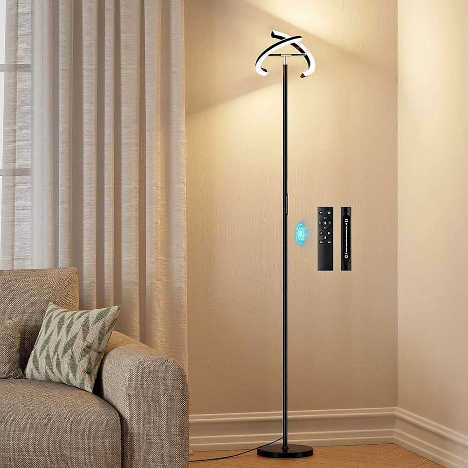Torchiere Modern Floor Lamp