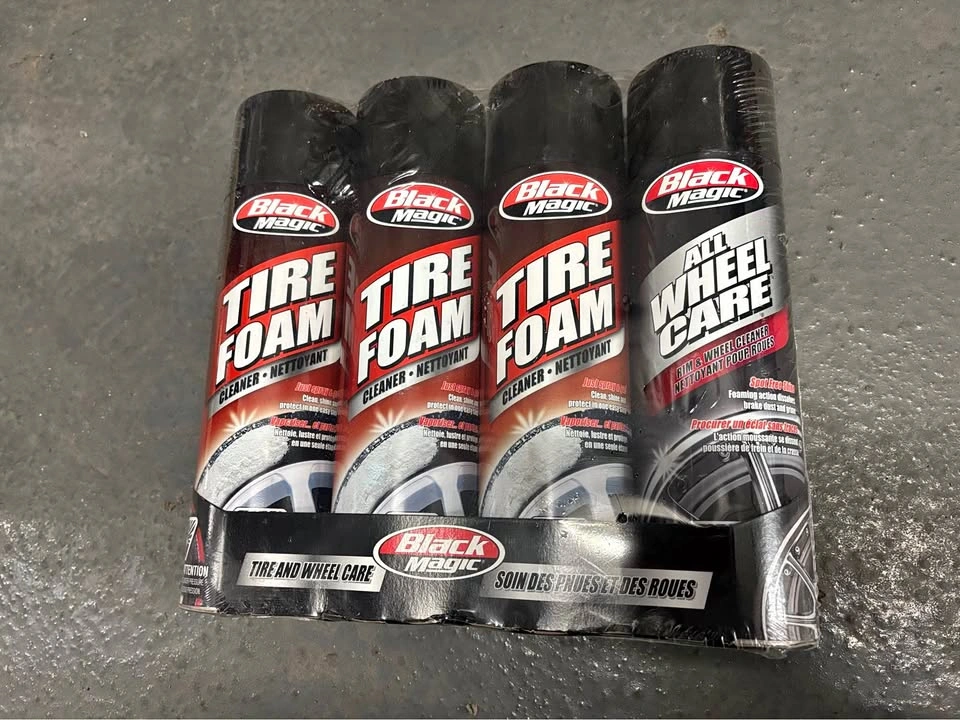 *Sealed* Black Magic Tire and Wheel Care 4-pack bundle