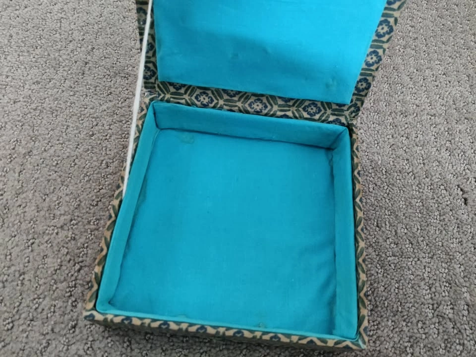 Vintage Asian Jewelry Box / Jewellery Storage Holder - photo 4