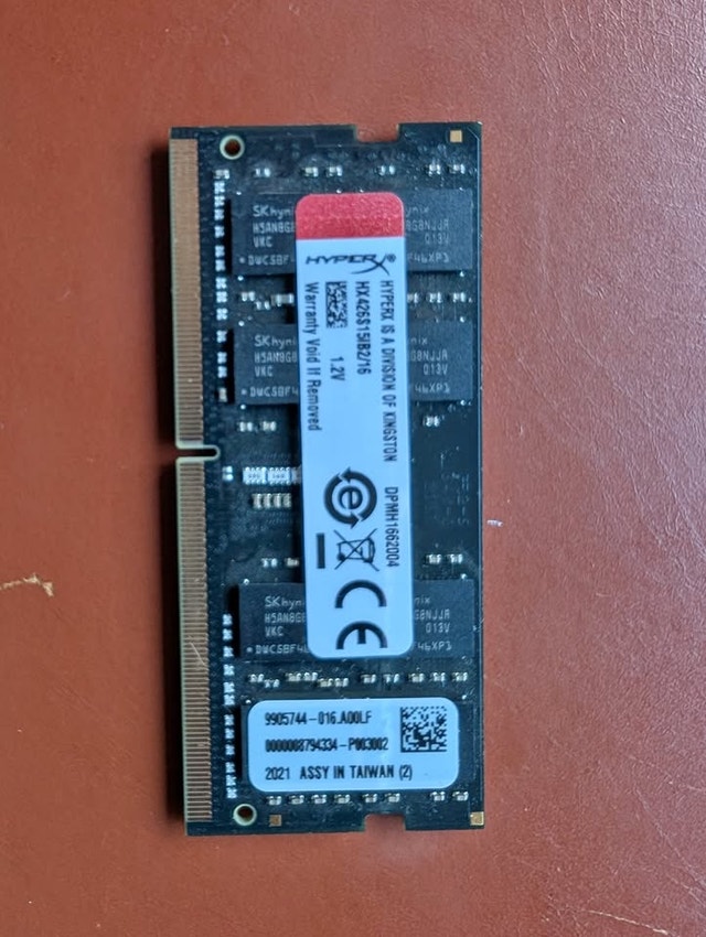 Kingston HyperX Impact 16GB 2666MHz DDR4 Laptop RAM