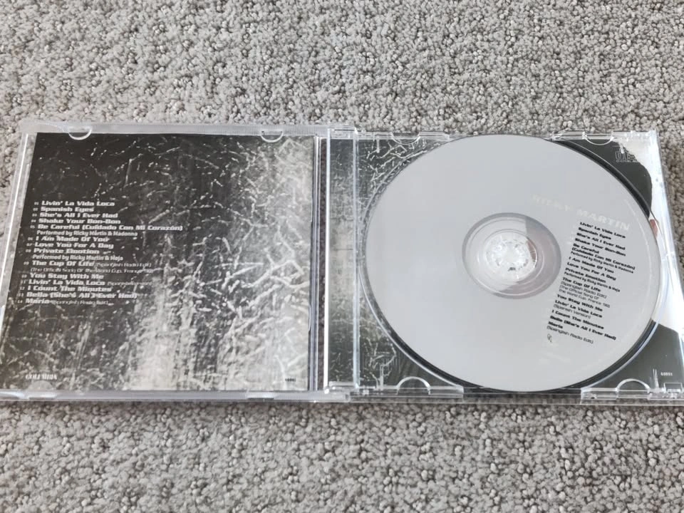 Ricky Martin - Audio Latin Pop Music CD Album - photo 2