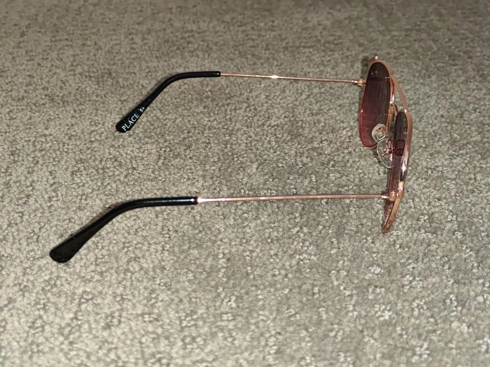 Children Girls Unicorn Icon Aviator Sunglasses - Rose Gold - photo 3
