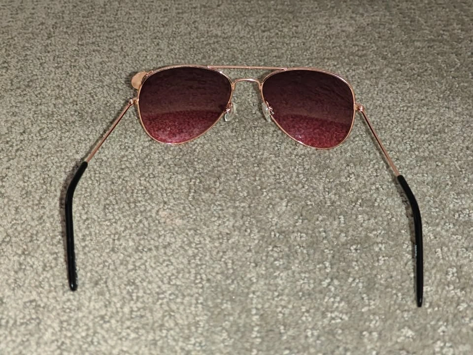 Children Girls Unicorn Icon Aviator Sunglasses - Rose Gold - photo 4