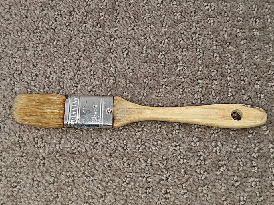 EKCO - 1" Wide - Pastry / Basting Brush - Natural Bristles