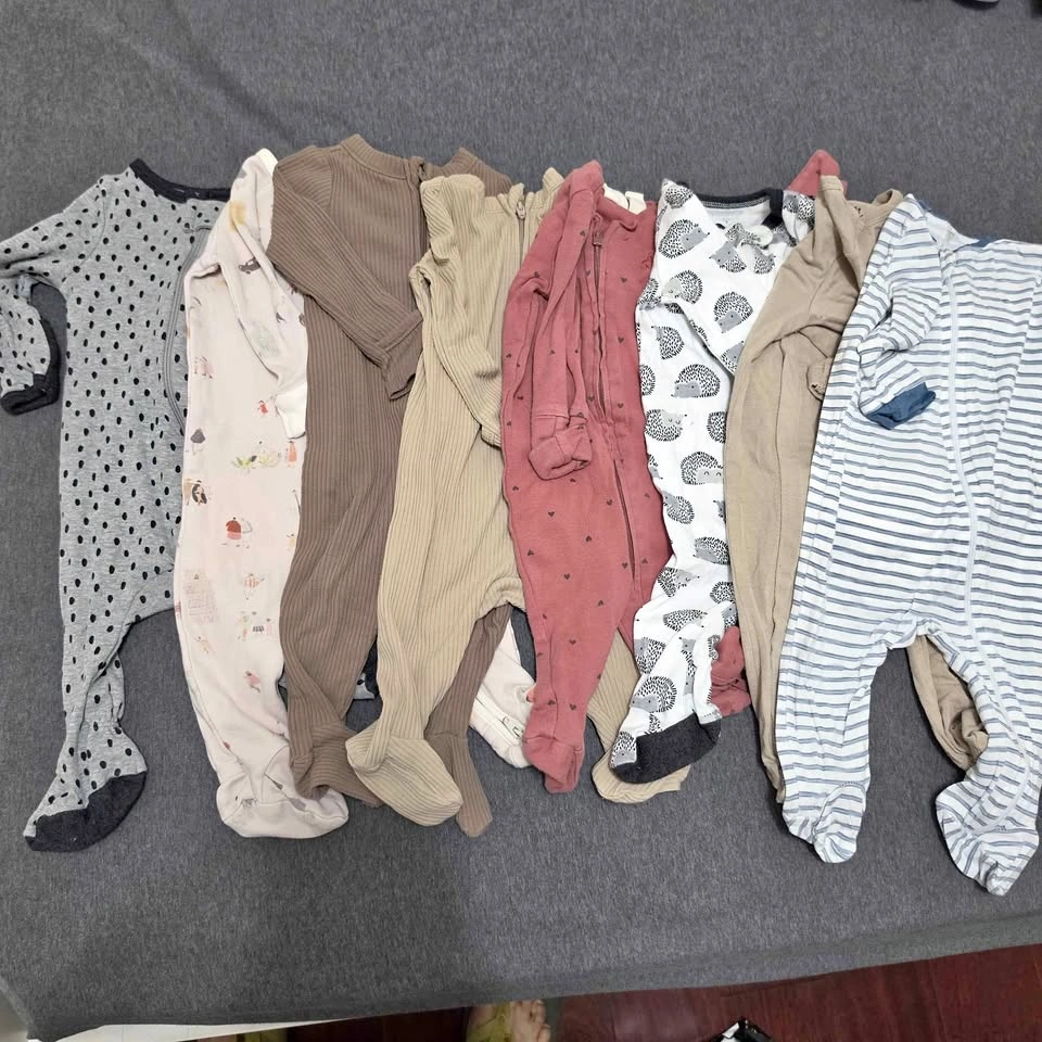 0-3months footed sleepers