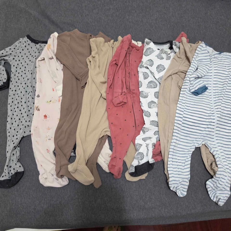0-3months footed sleepers - photo 2