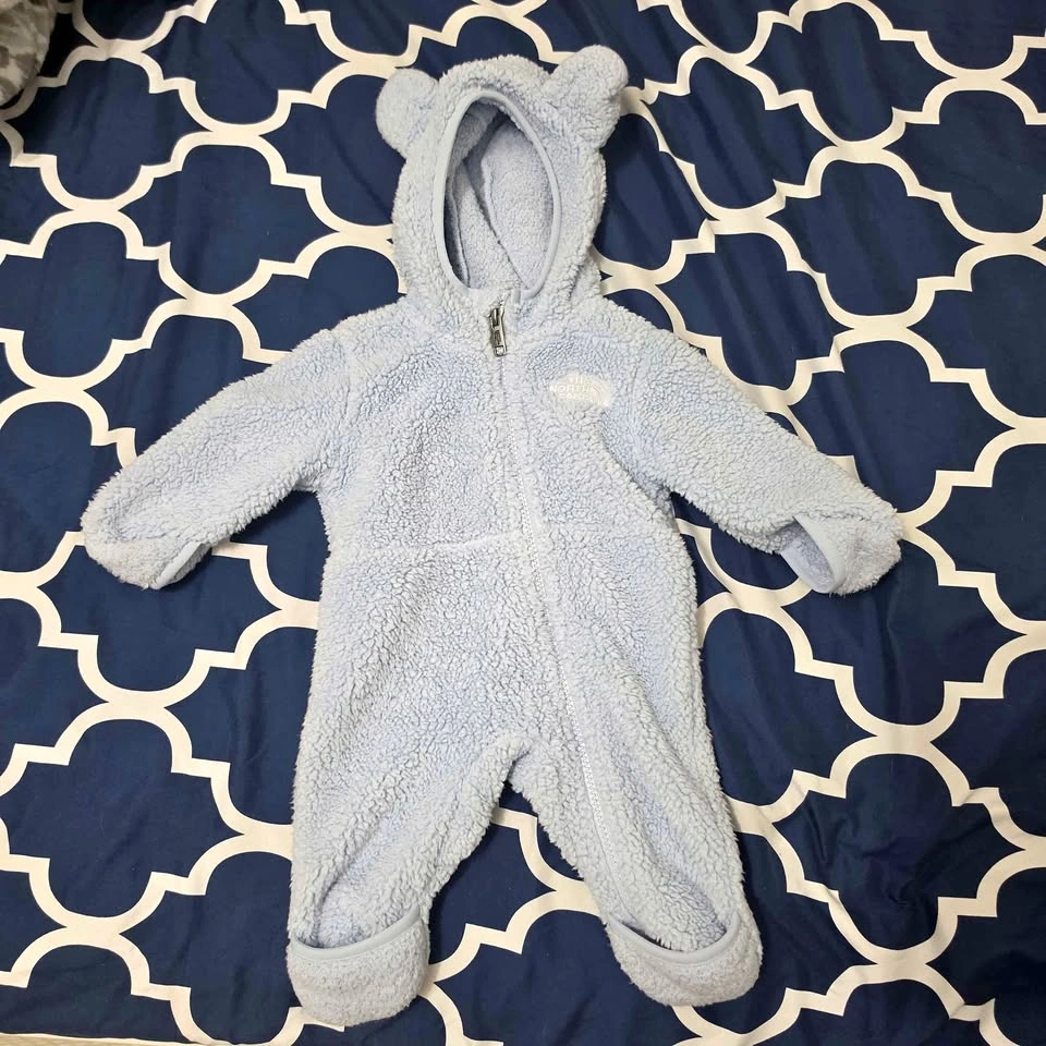 The North Face fleece 0-3m