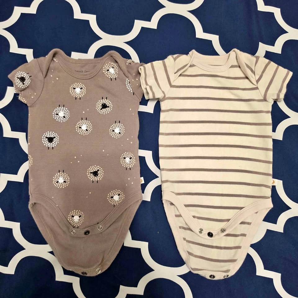 0-3m bodysuits Petit Lem