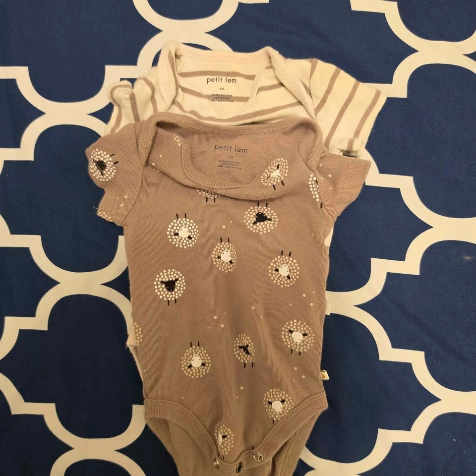 0-3m bodysuits Petit Lem - photo 2
