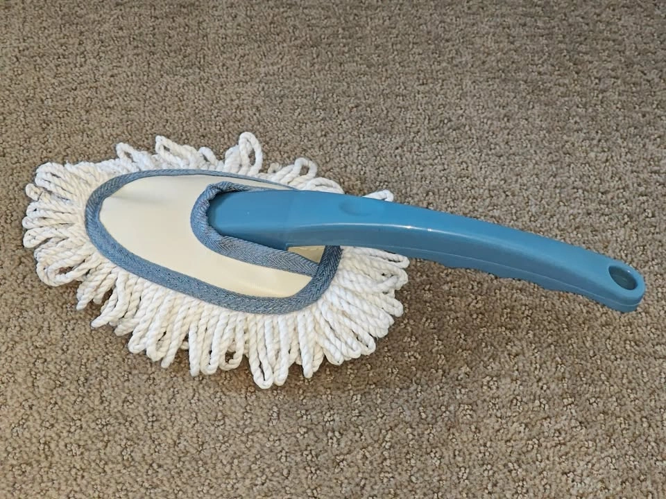 Versatile Cotton Head Mini Mop / Duster Brush For Tight Spaces - photo 2