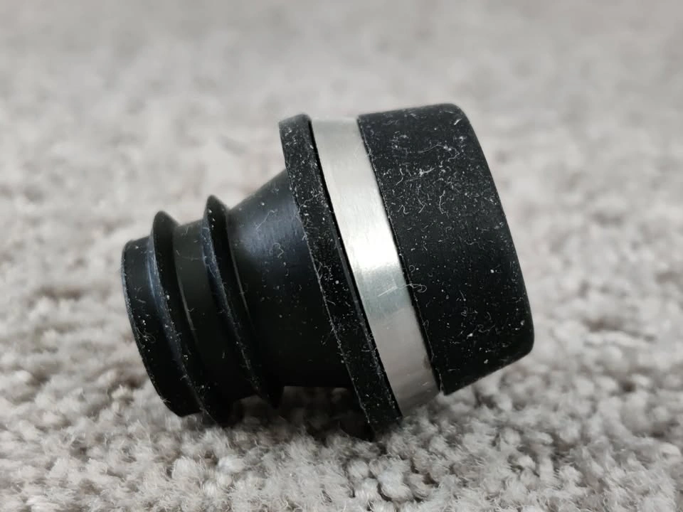 Rabbit Wine Preserver - 2 Push Button Stoppers Only - photo 4