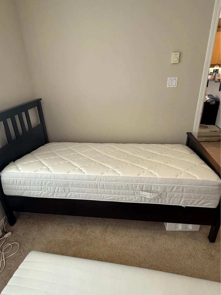 Twin Mattress and Bedframe - photo 2