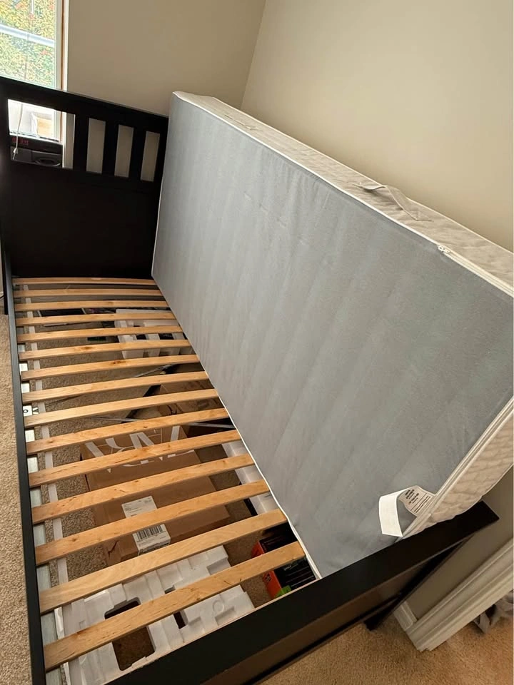 Twin Mattress and Bedframe - photo 5