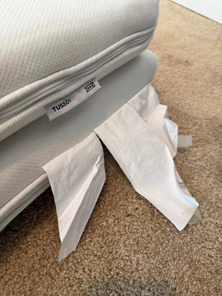 IKEA Tussoy King size memory foam mattress topper - photo 4
