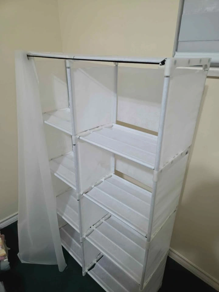 Fabric Storage Organizer with Dustproof curtain - photo 3