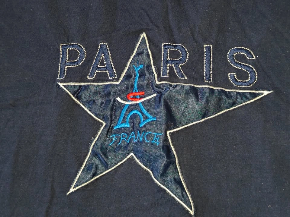 Paris France Eiffel Tower T-Shirt - Size: Small - Cotton - photo 3