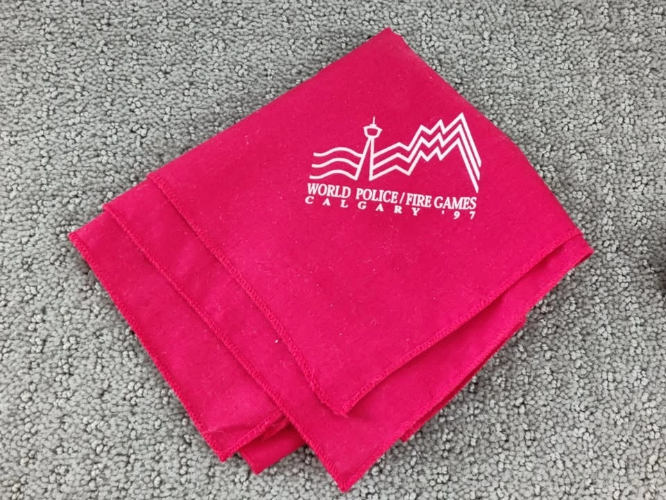 World Police / Fire Games Calgary 1997 - Bandana - Set of 2 - photo 2