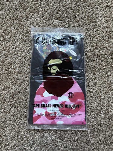 Pink Camo Ape Head Bape Tee Size M - photo 4