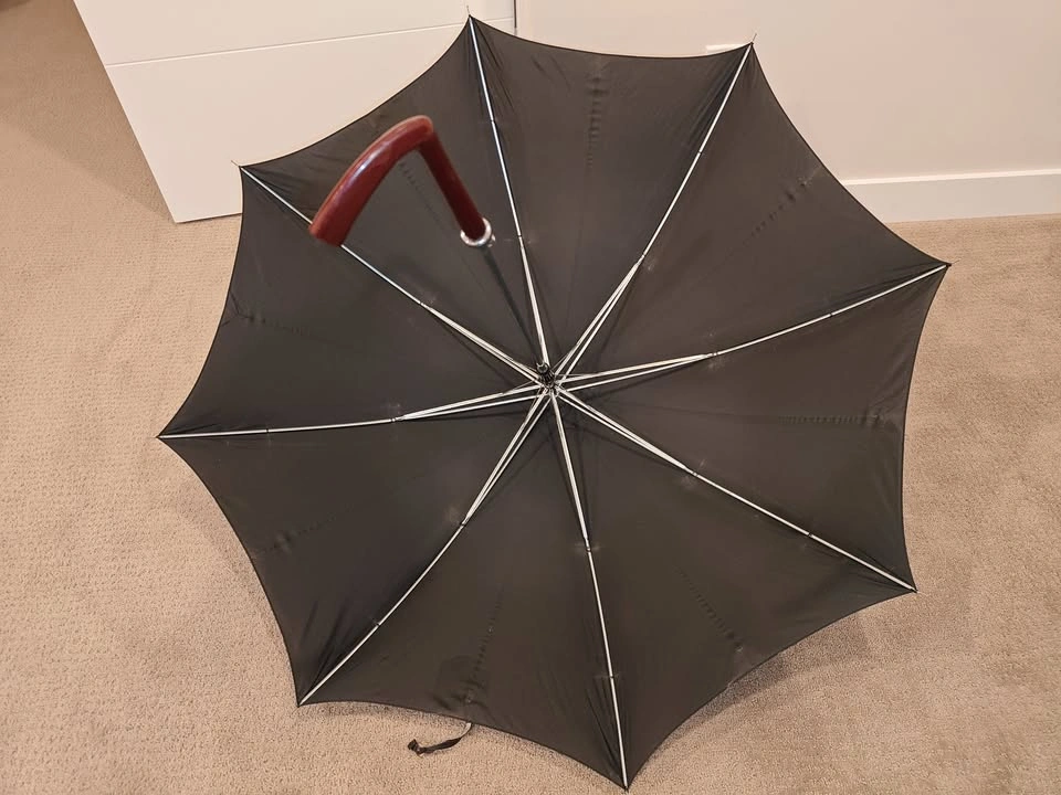 2-in-1 Walking Stick Umbrella - Automatic Open - 40" Canopy - photo 5