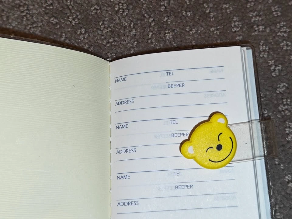 Vintage Paper Telephone / Address Book Agenda Organizer - photo 4