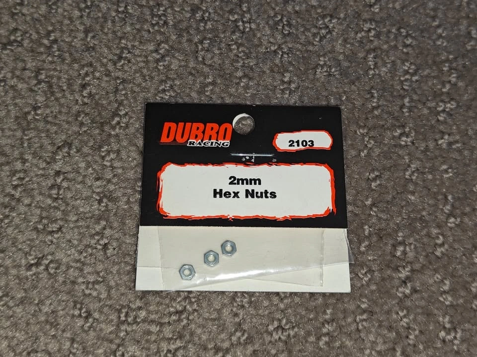Du-Bro 2mm Hex Nuts (M2 Metric Hardware) – RC / Model Hobby Part - photo 3