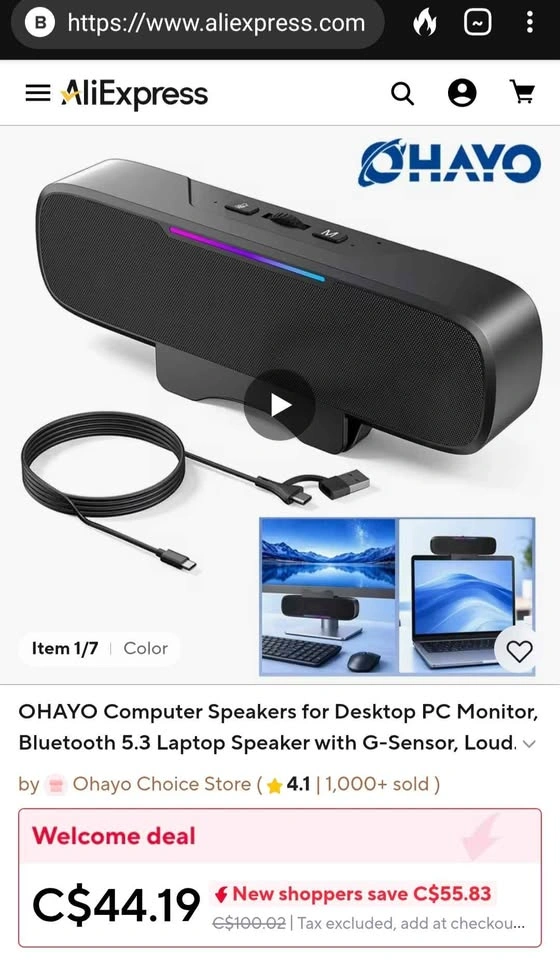 NEW PC Bluetooth Speaker with Microphone - photo 2
