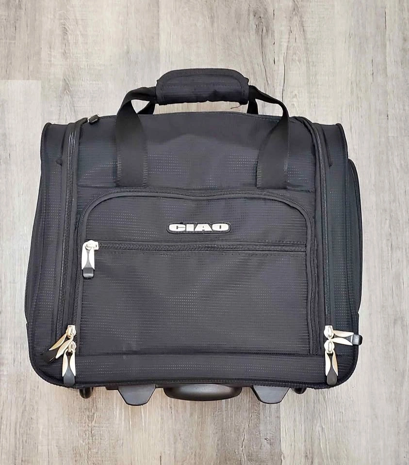 Lightweight CIAO Rolling Travel/Carry-On Bag