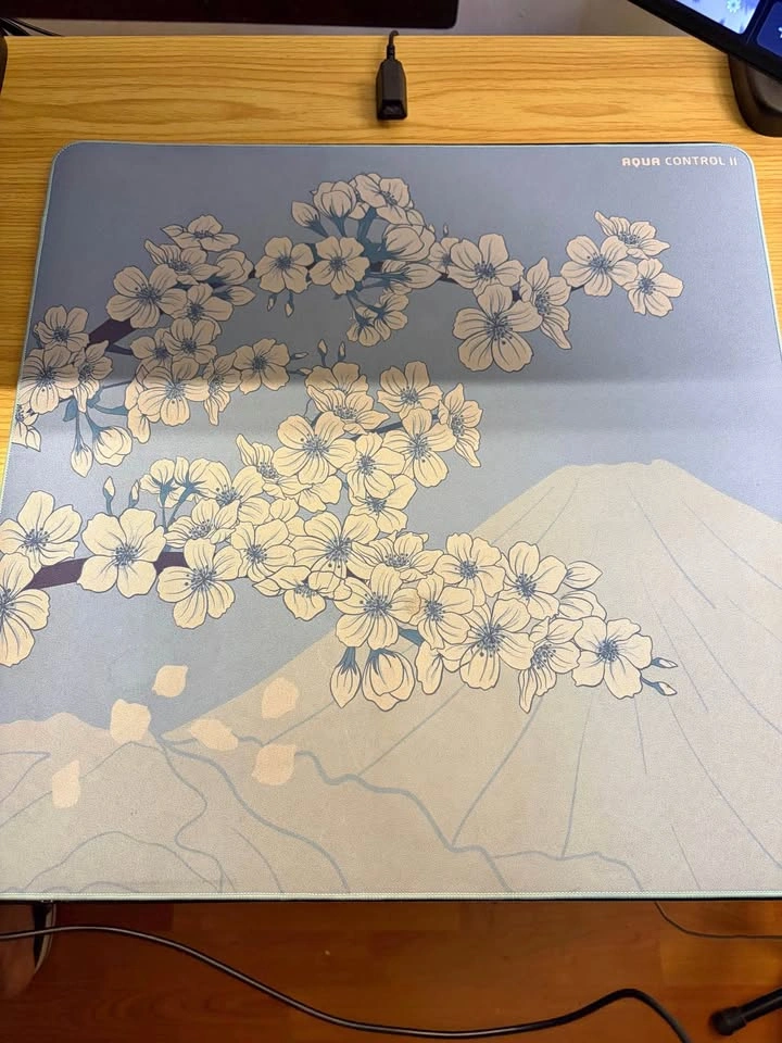 X-Raypad Aqua Control 2 (Sakura Blue 500x500)