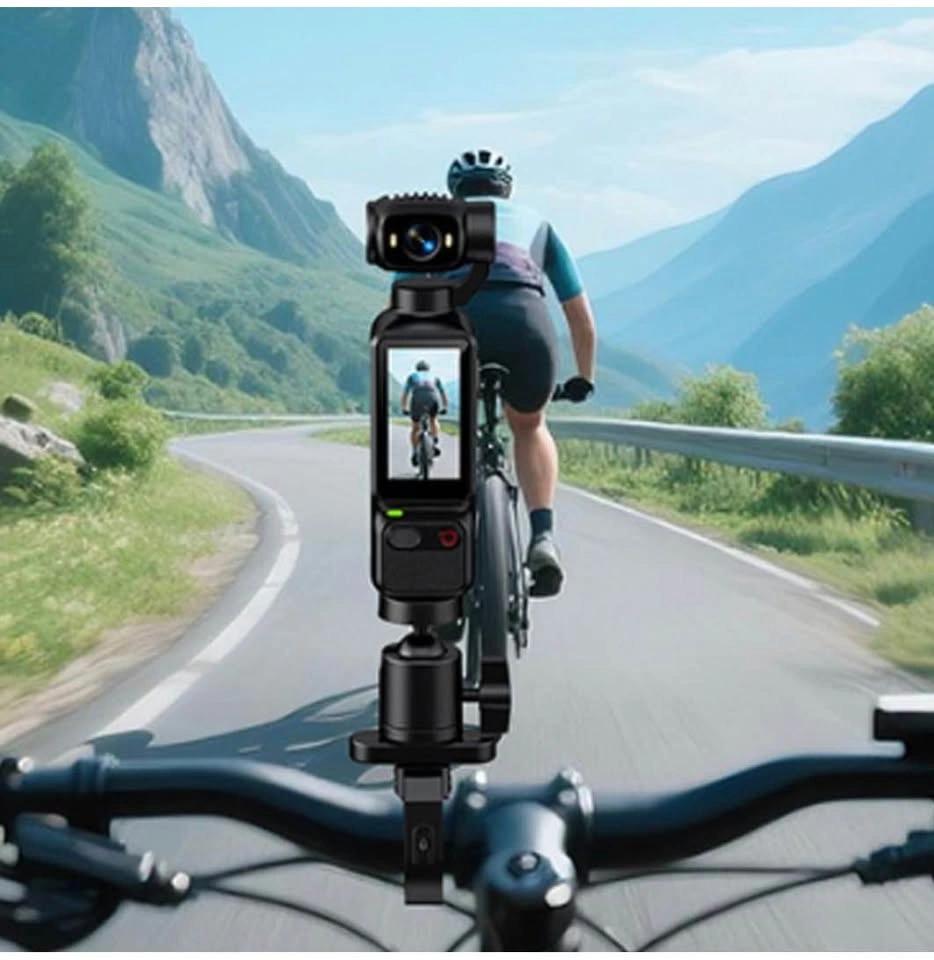 Video Recorder with 180° Rotating Lens Handheld Vlogging Camera - photo 5