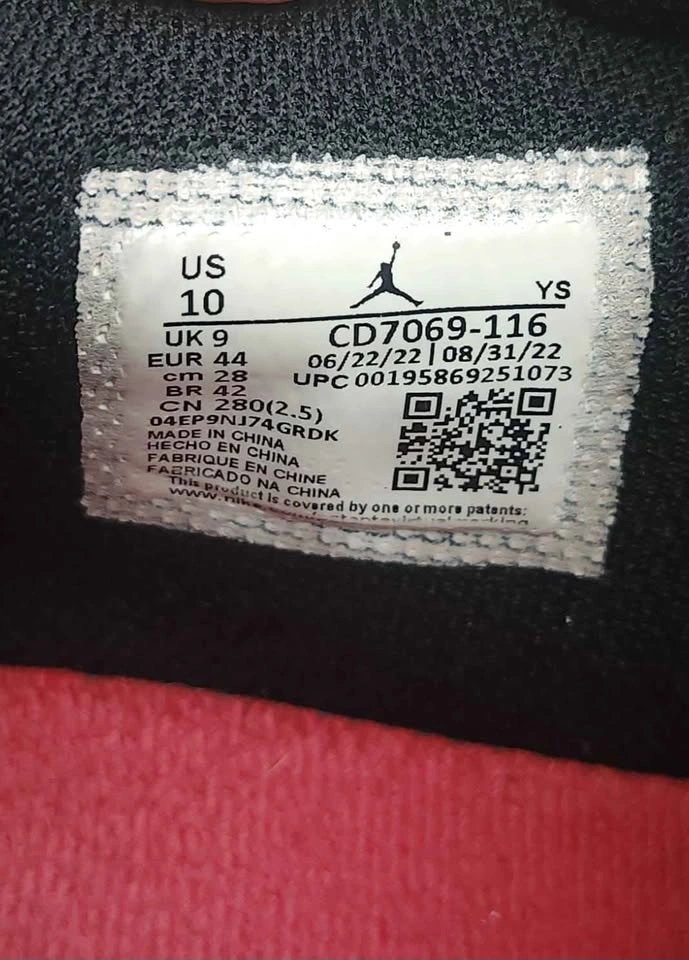 Nike Jordan Legacy 312 Low Chicago Size 10 - photo 2