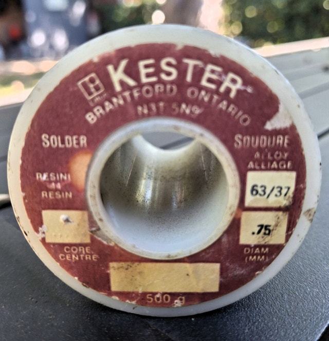 Kester 44 Solder 63/37 Rosin Core .75mm - Eutectic (400g) - photo 2