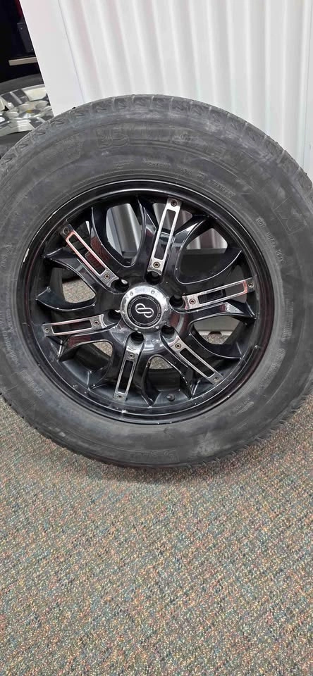 Four (4) Winter Tires on 18" Alloy Rims – 255/65R18 – Chevy Trav
