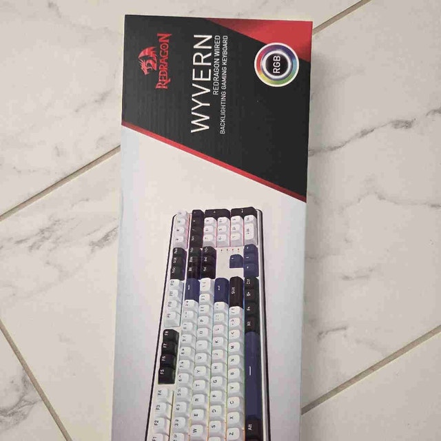 BRAND NEW SEALED Red Dragon Wyvern Wired Gaming Keyboard