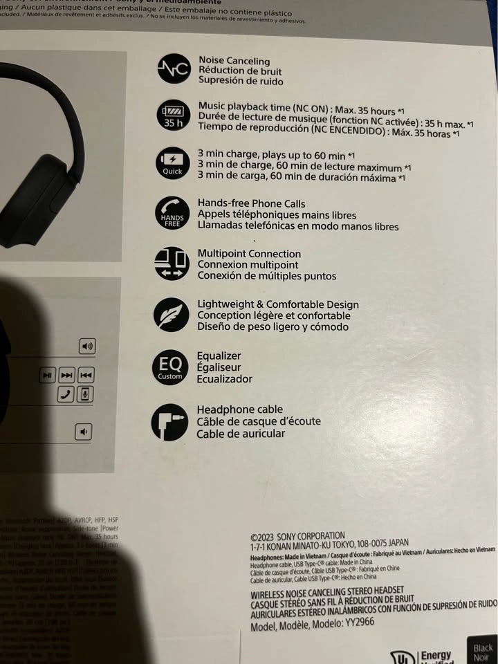 Sony WH-CH720N Wireless Noise Canceling Headphones - photo 2