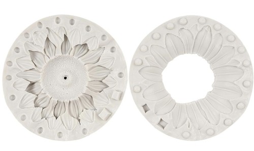New Silicone Sunflower Candle Mold - photo 3