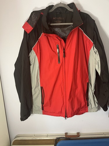 Windriver Color Block Windbreaker Jacket Full Zip Activewear XL