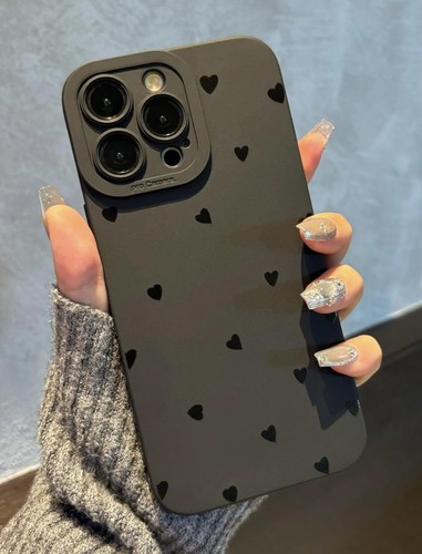 Case/Skin for iPhone 15 Pro Max Cover Hearts/Floral 2-pack - photo 2