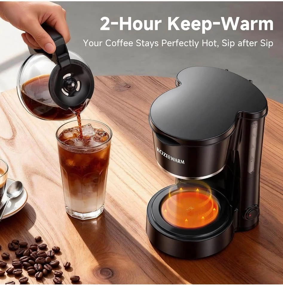 Coffee Maker, 5 Cup Drip Coffee Machine - photo 4